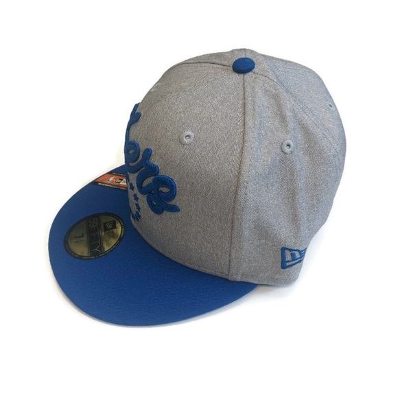 59Fifty Size 7 3/8 New Era Philadelphia 76ers Fitted Hat Cap Draft Series Gray - Picture 5 of 6